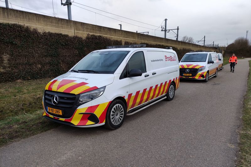 Goederentrein met rookontwikkeling strandt in tunnel te Zevenaar